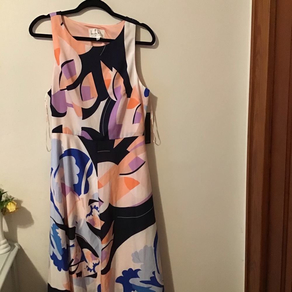 Nicole Miller Maxi dress with cutout detail